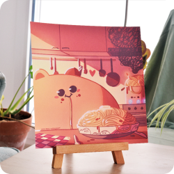 Illustration Pâtes au beurre