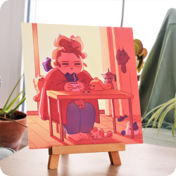 Morning Coffee Illustration