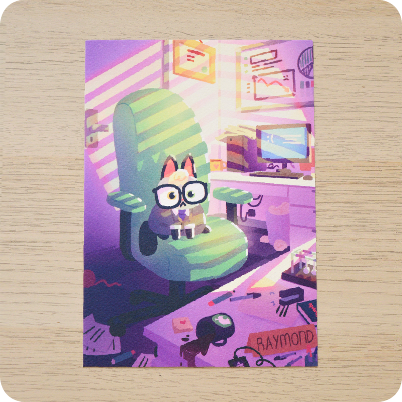 Raymond Illustration