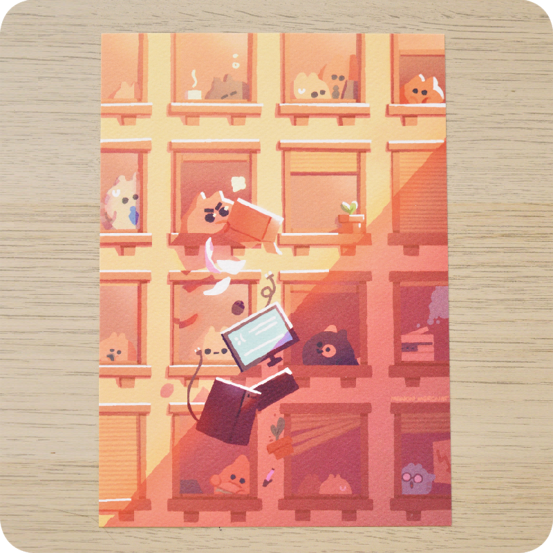 Burn Out Illustration