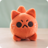 Peluche chat roux