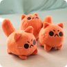Peluche chat roux