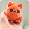 Peluche chat roux