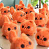 Peluche chat roux
