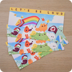 Illustration Lets be Loud
