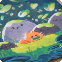 Peinture Originale - Forêt