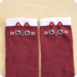 Chaussettes chat noir