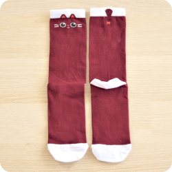 Chaussettes chat noir