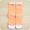 Chaussettes chat roux