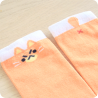 Chaussettes chat roux