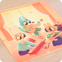 Music Band Illustration