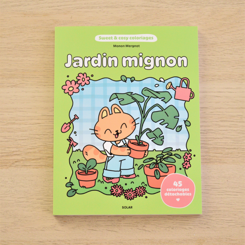 Jardin mignon - Sweet and cosy coloriage