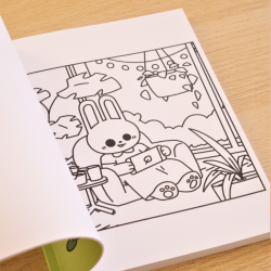 Jardin mignon - Sweet and cosy coloriage