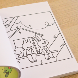 Jardin mignon - Sweet and cosy coloriage