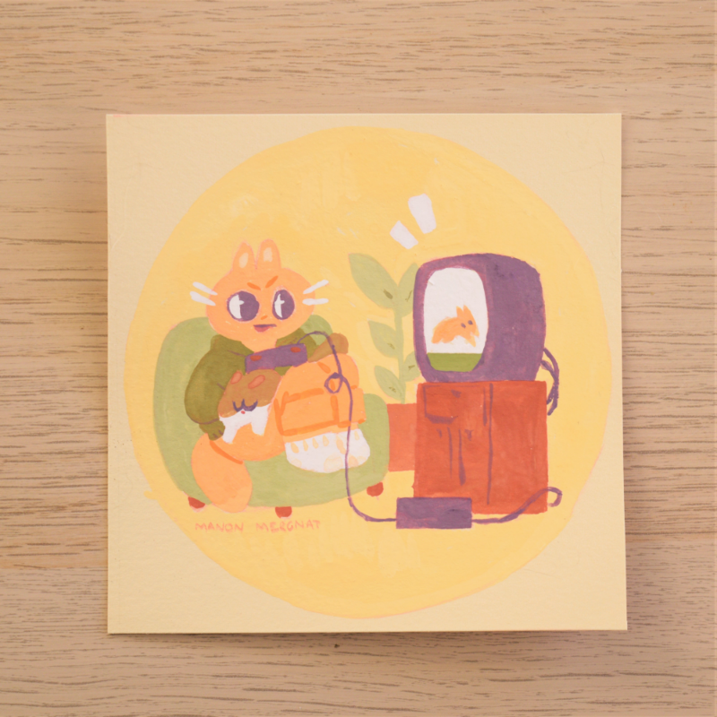 Original Painting - Video games