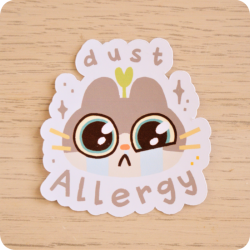 Sticker Dust Allergy