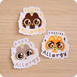 Sticker Pollen Allergy
