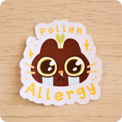 Sticker Pollen Allergy