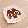 Sticker Pollen Allergy