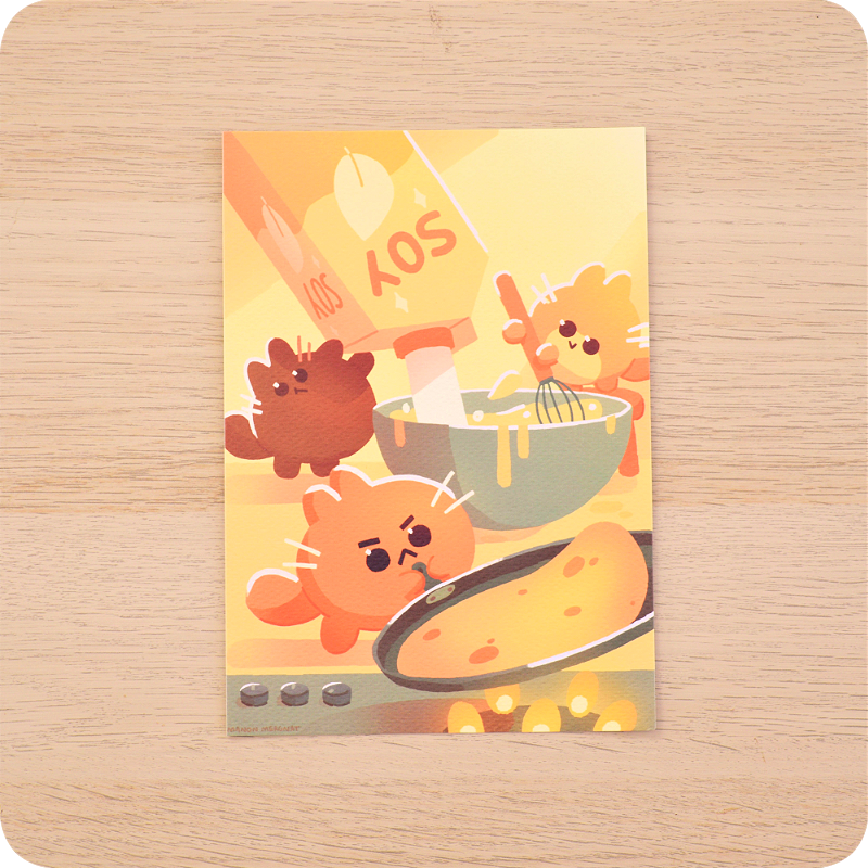 Pancakes Illustration