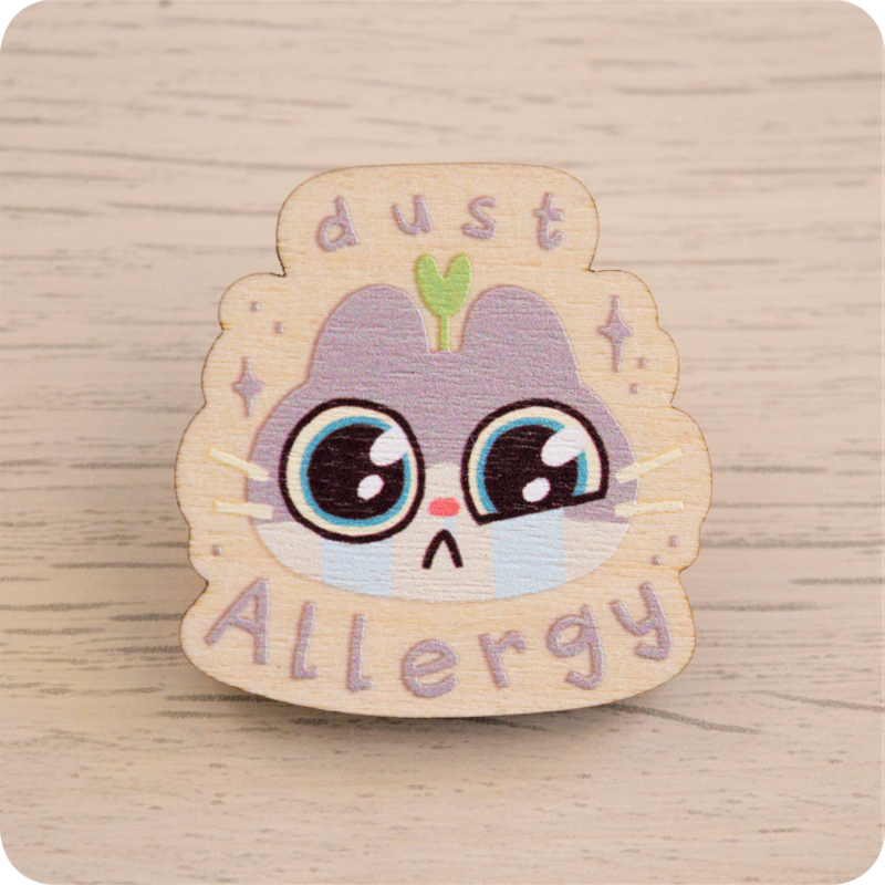 Dust Allergy Pins