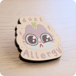 Dust Allergy Pins