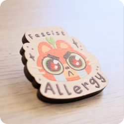 Pins Fascist Allergy