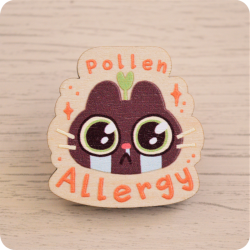 Pins Pollen Allergy