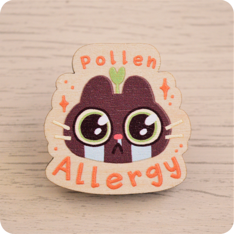 Pollen Allergy Pins