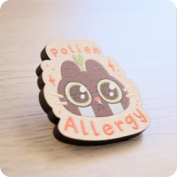 Pins Pollen Allergy