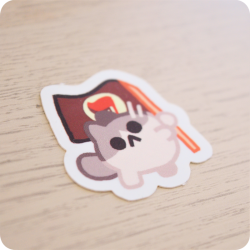 Antifascist Flag Sticker