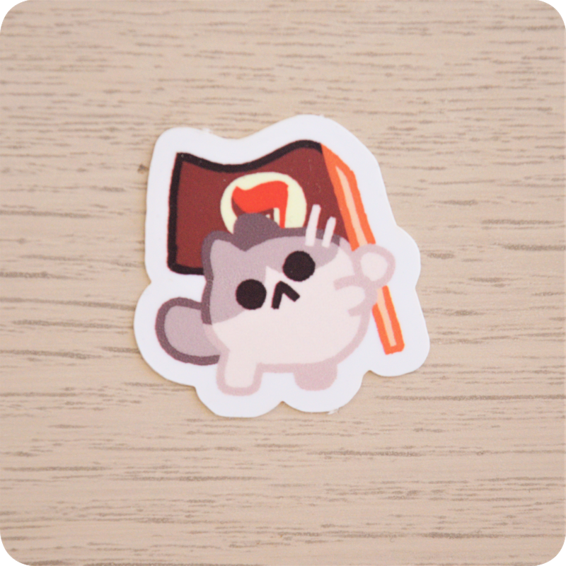 Antifascist Flag Sticker