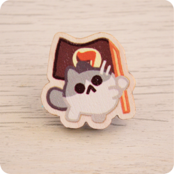 Antifascist Flag Pin