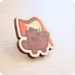 Palestinian Flag Pin