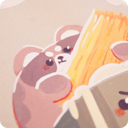 Original Painting - Racoon