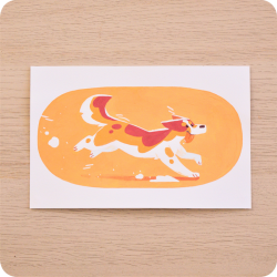 Peinture Originale - Chien