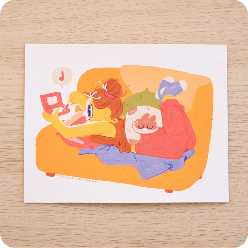 Original Painting - Sofa