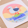 Original Painting - Seagull