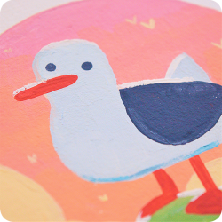 Original Painting - Seagull