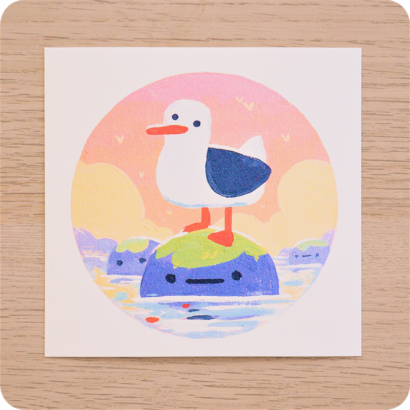 Seagull Illustration