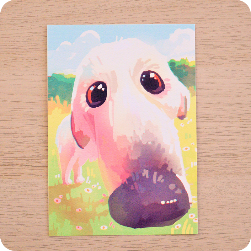Big nose Illustration