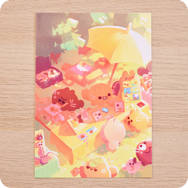 Art booth Illustration