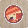 Attic Window Sticker