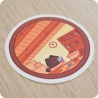 Attic Window Sticker