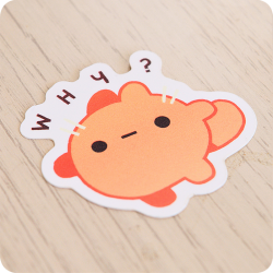 Sticker Why?